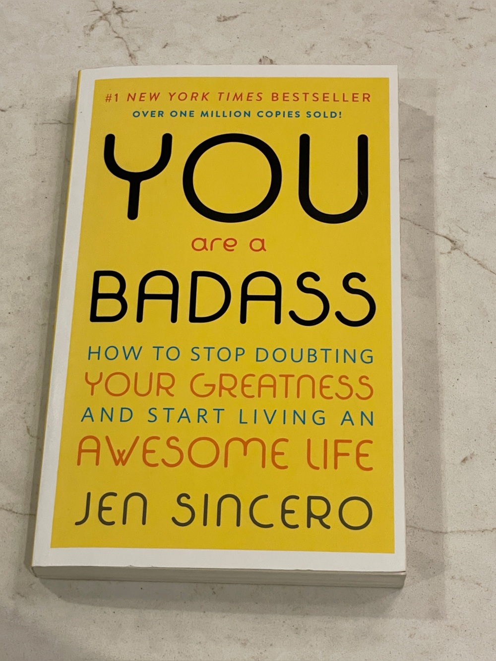 You Are a Badass by Jen Sincero - Paperback. Gift for your badass girlfriend.